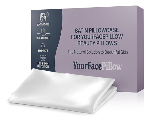 Yourfacepillow Funda De Almohada De Satén ' Compatible Con L