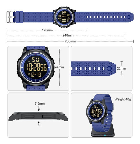 Reloj Golden Hour Ultrafino E Impermeable Para Hombres Y Muj