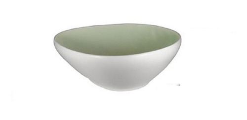 Bowl De Cerámica Irregular Interior Green 