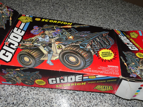 G.i. Joe - Vehiculo Jeep Scorpion De Colección De 1994 (Usado)