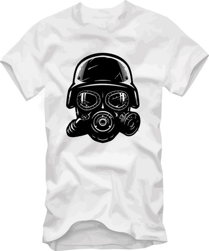 Franelas Estampadas Moda Gas Mask