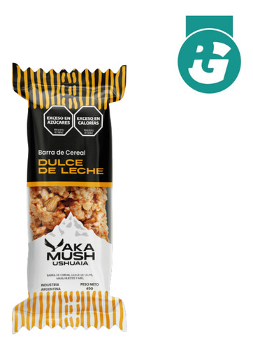 Barra De Cereal Dulce De Leche 45gr Caja X 16 Un