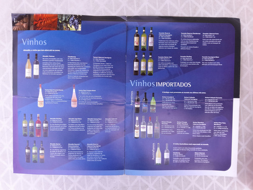 Catálogo Seagram Do Brasil Pernod Ricard -produtos Ano 2002 (Usado)