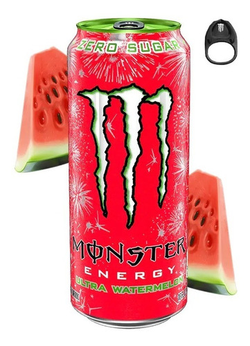Monster Energy Watermelon Sandia 473ml Sin Azucar + Taurina