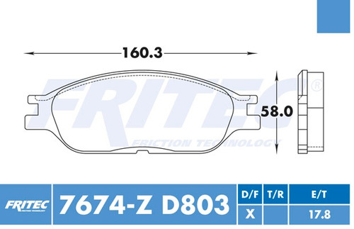 Balatas Delantero Windstar 2003 3.8l Ceramicas D803 Fmsi