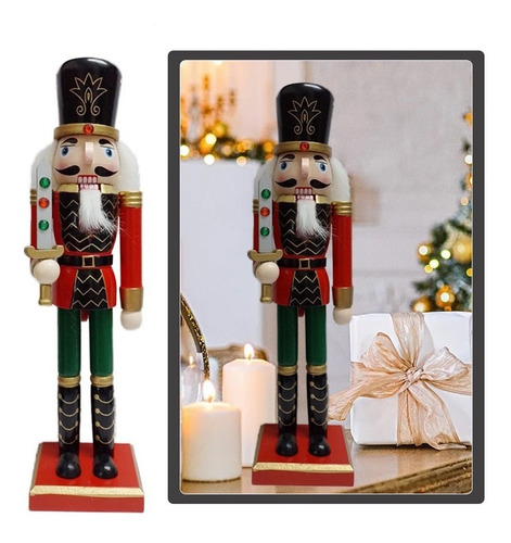 Soldado Cascanueces Navideño / Decoración Navidad Serie M85