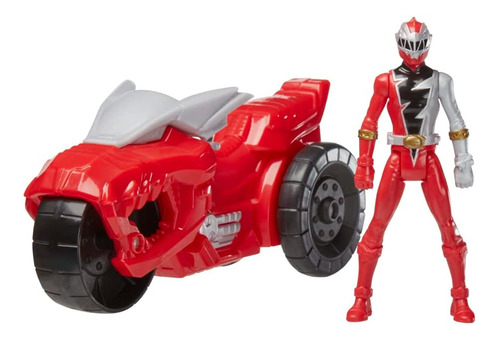 Power Rangers Dino Fury Rip N Go T-rex Battle Rider And Dino