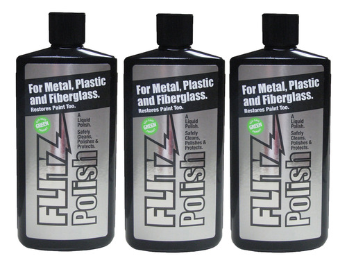 Liquido Flitz Para Pulir Metal, Plastico Y Fibra De Vidrio