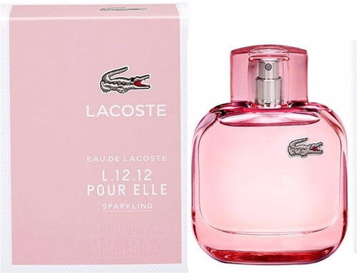 Perfume Lacoste 12.12 Sparkling 90ml Dama 100% Original