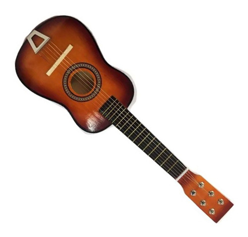 Imagem 5 de 8 de Mini Violão Madeira Infantil Acustico Luxo - Promoção