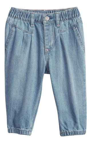 Jeans Bebe Gap Algodón Organico Washwell Baby Azul Claro