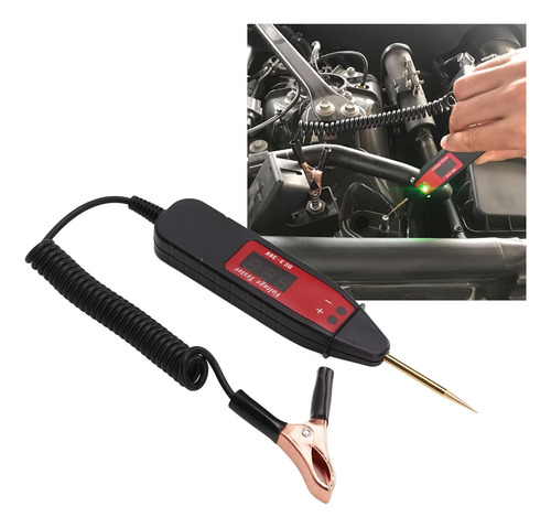 Probador De Circuito Led Digital Automotriz Dc 3-36v