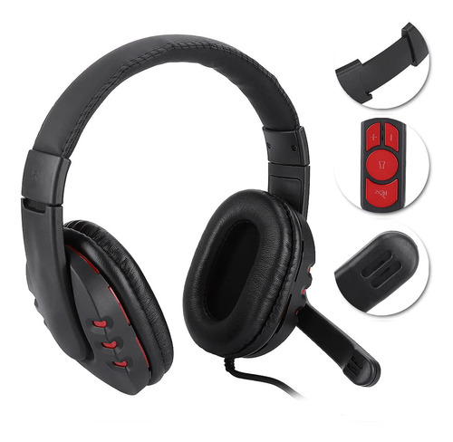 Auricular Salutuy Q7 Gire Microfono E-sports Apariencia Para