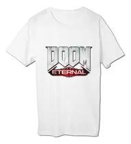 Comprar Doom Eternal Logo Remera Friki Tu Eres