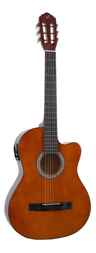 Violão eletroacústica Giannini Start SF-14 CEQ para destros natural verniz ...