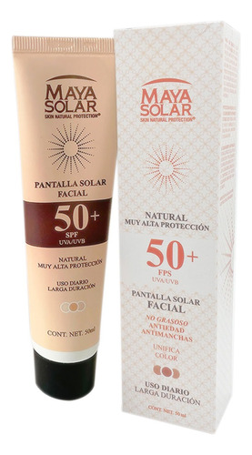 Protector Pantalla Solar Color Fps50 Alta Proteccion 50ml