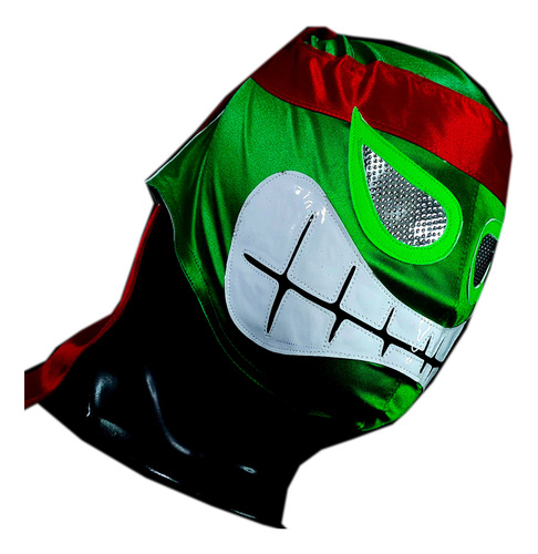 Mascara Luchador Semiprofesional Tortuga Lucha Libre Rafael