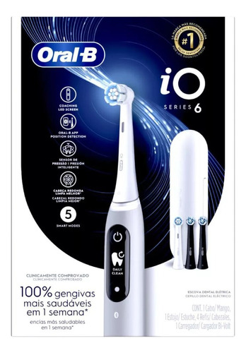 Escova De Dentes Elétrica Oral-b Io Series 6 - Io6