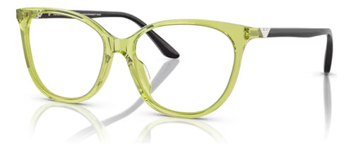 Lentes Emporio Armani Ea3249u Colores Oftalmicos Color 6199 Shiny Transparent Green