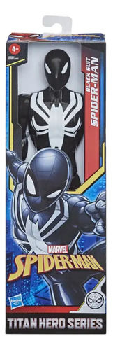 Spiderman Figura Básica 30 Cm Black Suit Hasbro