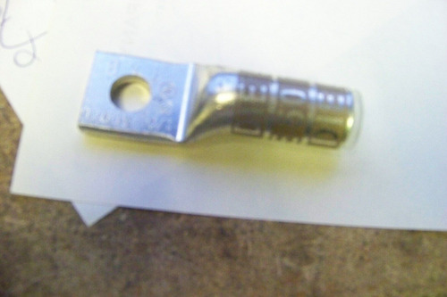 Thomas Betts 60130 1/0 Awg Wire 3/8 In Bolt Size Tin Pla Bby