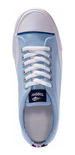 Imagen 2 de 4 de Zapatillas Topper Profesional Kids Colegial Urbana