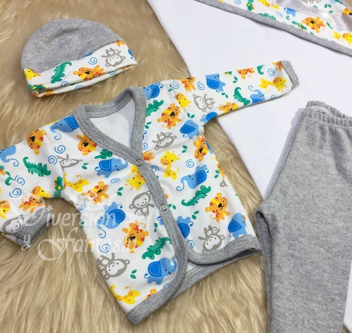 Imagen 4 de 5 de Set Bienvenida Bebé Ajuar Regalo Baby Shower