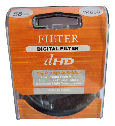 Filtro Infrarrojo Ir850 Neewer 58mm Intercambiable