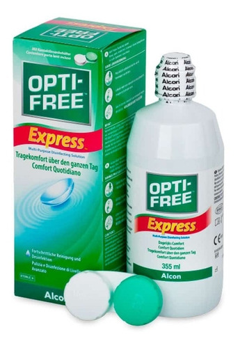 Optifree Express 355 Ml Solución Multipropósito 