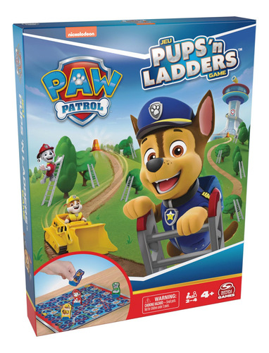Jogo Paw Patrol Pups N Ladders | Brinquedos Da Patrulha Ca