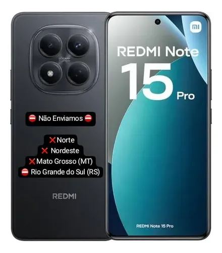 Xiaomi Redmi Note 15 Pro 5g 512 Gb Dual Sim 8 Gb Global Nfc