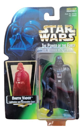 Star Wars Potf, Green Card Holograma, Darth Vader Nuevo