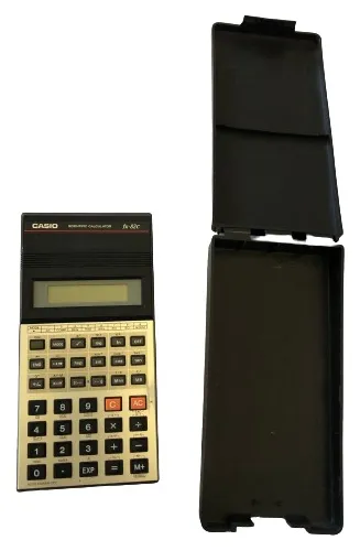 Casio fx82c top