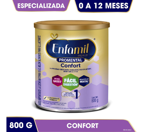 Formula Infantil Enfamil Confort 0-12 Meses X 800g