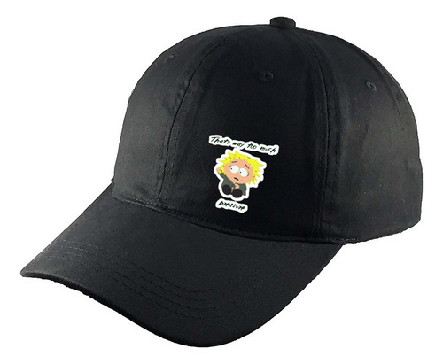 Gorra Clasica Algodón Negra South Park Rr110