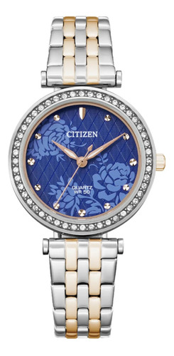 Citizen Ladies Blue Dial Enseños Er0218-53l ....... Dcmstore