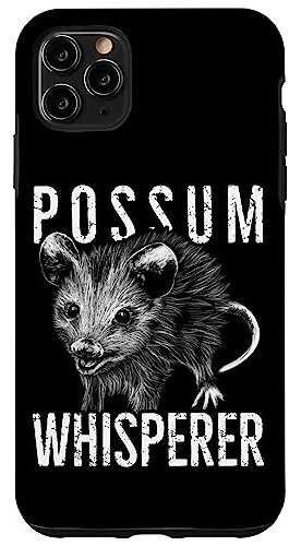 Funda Para iPhone 11 Pro Max Possum Whisperer Street Cat Opo