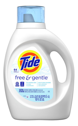 Tide Detergente Liquido Para Ropa Libre Y Suave, 64 Cargas 9