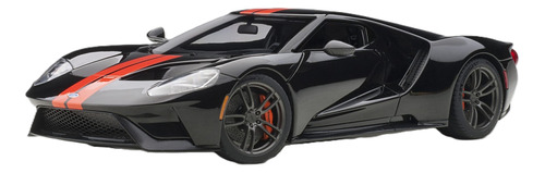 Ford Gt 2017 Shadow Black  Escala 1:18 Autoart 72945