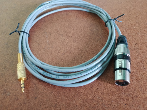 Cable Plug 3.5mm A Xlr Canon Hembra