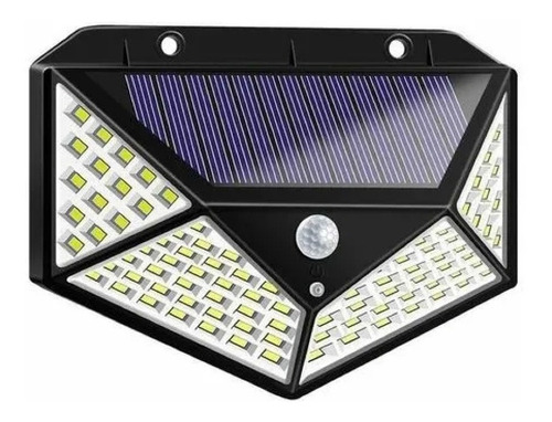 Foco Solar 100led 10w Movimiento Sensor Lampara