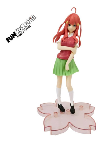Imagen 6 de 7 de Figura De Colección Quintillizas Nakano - Set Con 5 Pzas