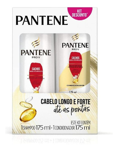 Kit Pantene Cachos Hidra-vitaminados Shampoo + Condicionador