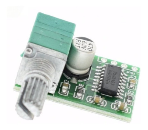 Mini Amplificador De Audio 5v Pam8403 Control De Volumen Rye