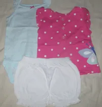 Comprar  Carters Set Trio 24 Meses Conjunto Verano Bebes 