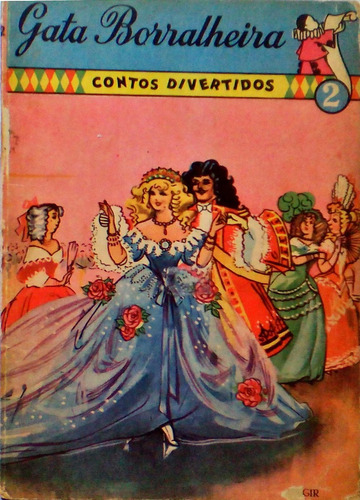 Gata Borralheira Livro Contos Divertidos 2 Raro 1960