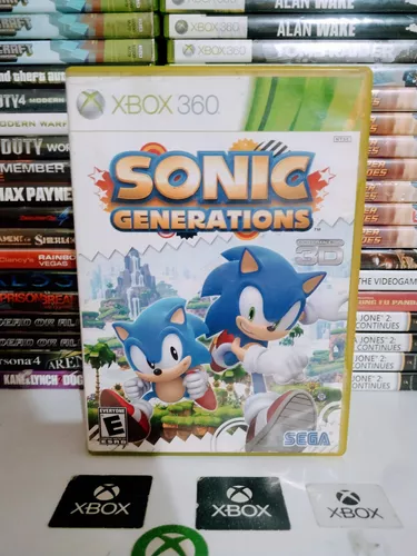 Jogo Sonic Generations, Xbox 360, Xbox One