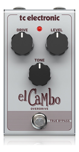 Pedal Tc Eletronic Overdrive Vintage El Cambo Para Guitarra