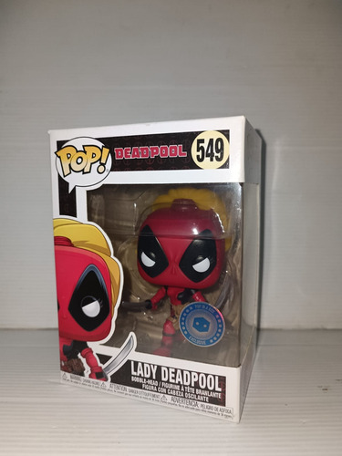 Funko Pop Lady Deadpool 549 Pop In A Box