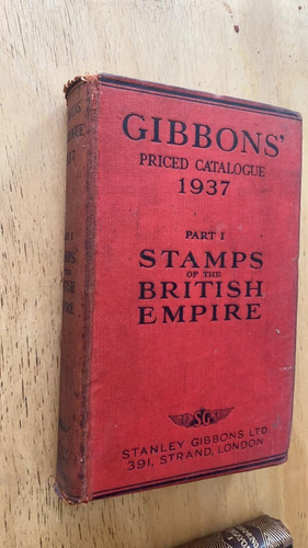 Gibbon´s Priced Catalogue 1937 Estampillas Del Imperio Brit